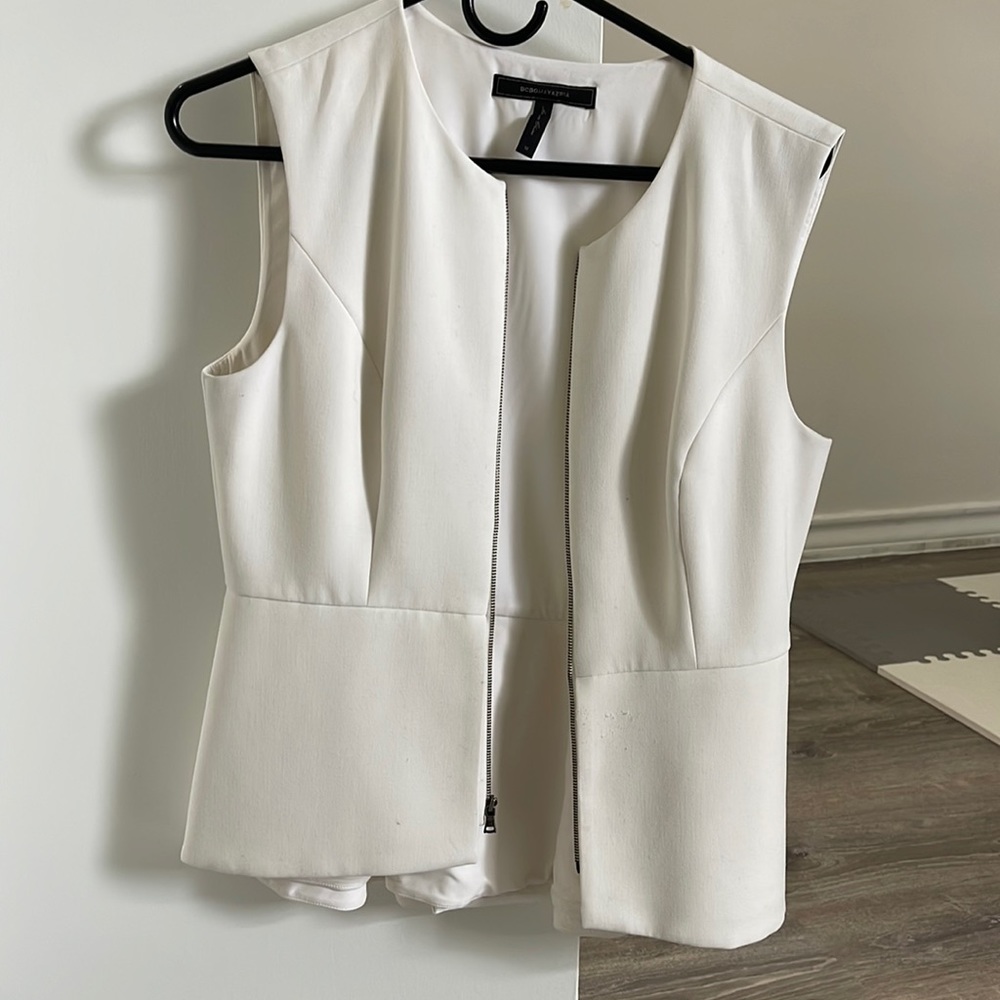 Bcbg maxqzria blouse/vest